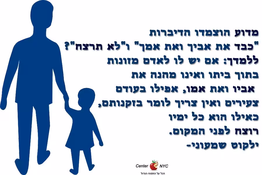 כיבוד הורים ואל תרצח