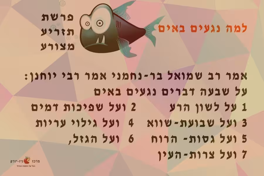 פרשת תזריע מצורע