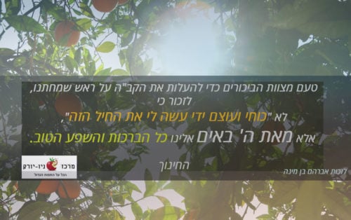 מצוות הביכורים