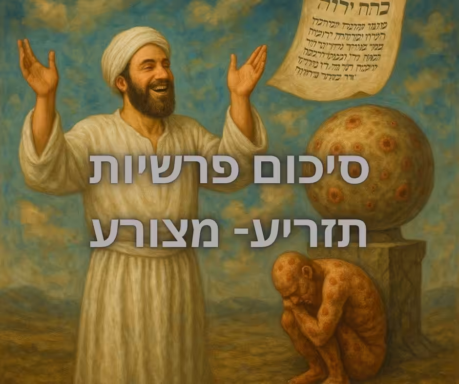 סיכום פרשיות תזריע- מצורע (1)