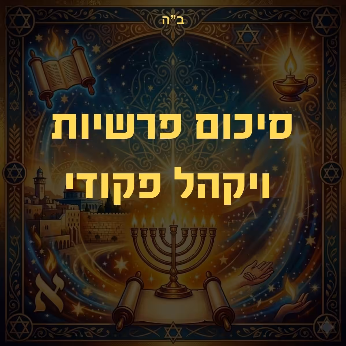 סיכום פרשת ויקהל פקודי