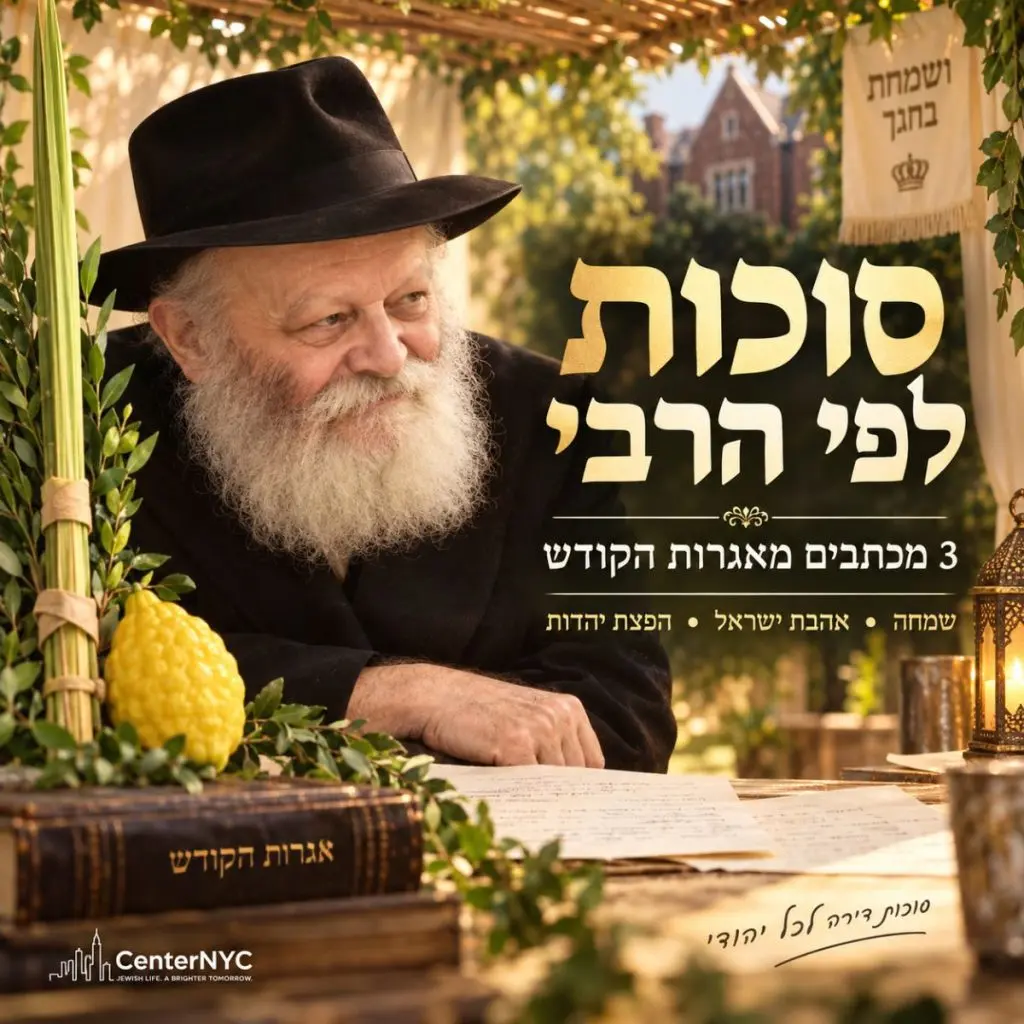 סוכות לפי הרבי איגרות הקודש