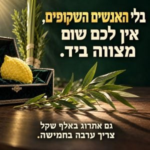 משפט מחזק לסוכות